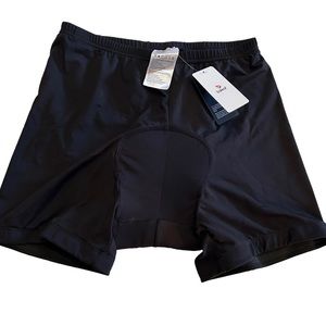 BALEAF black coolmax padded shorts size large NWT
